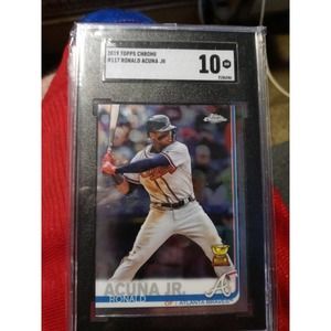 Ronald Acuna Jr Graded Rookie card